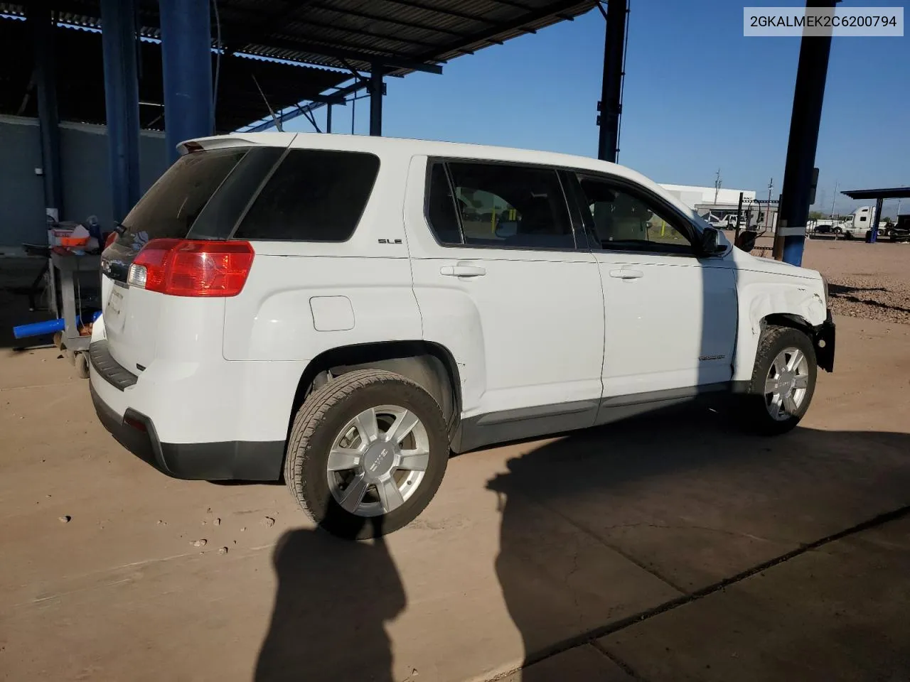 2012 GMC Terrain Sle VIN: 2GKALMEK2C6200794 Lot: 75476274