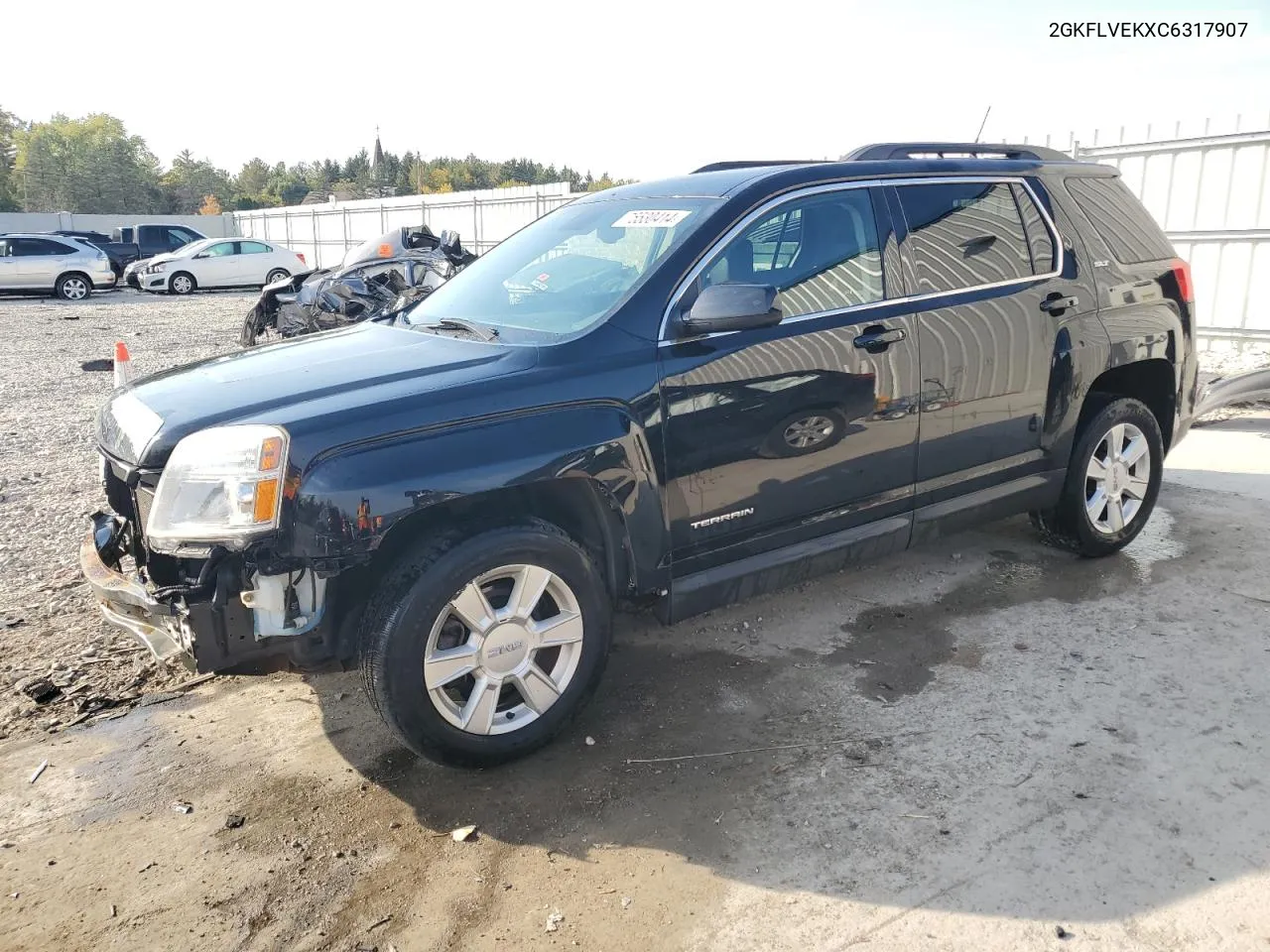 2012 GMC Terrain Slt VIN: 2GKFLVEKXC6317907 Lot: 75530414