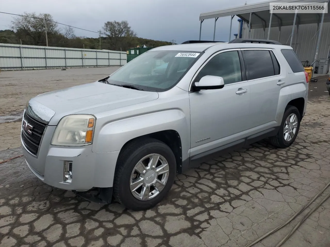 2012 GMC Terrain Sle VIN: 2GKALSEK7C6115566 Lot: 75692844