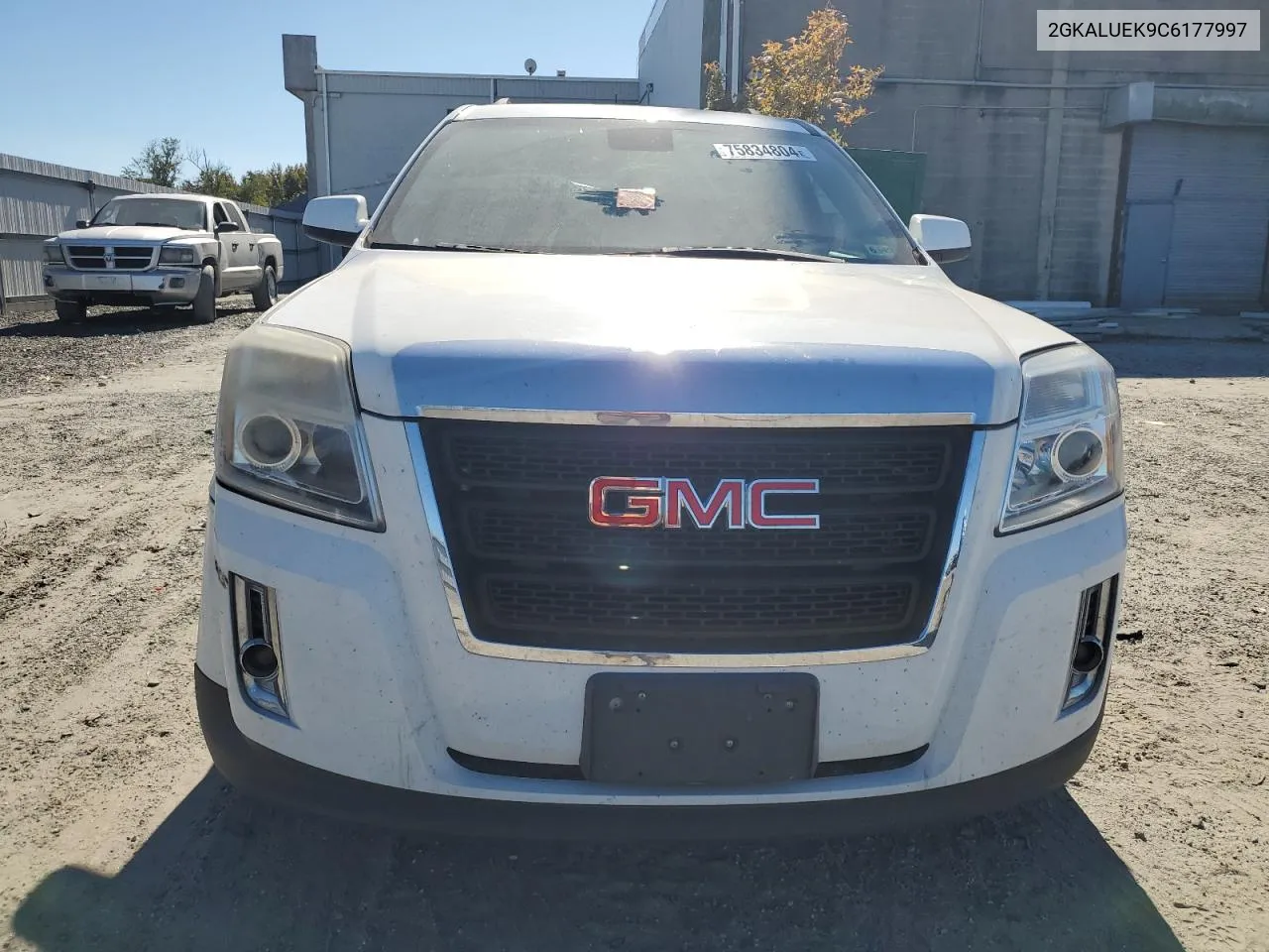 2012 GMC Terrain Slt VIN: 2GKALUEK9C6177997 Lot: 75834804