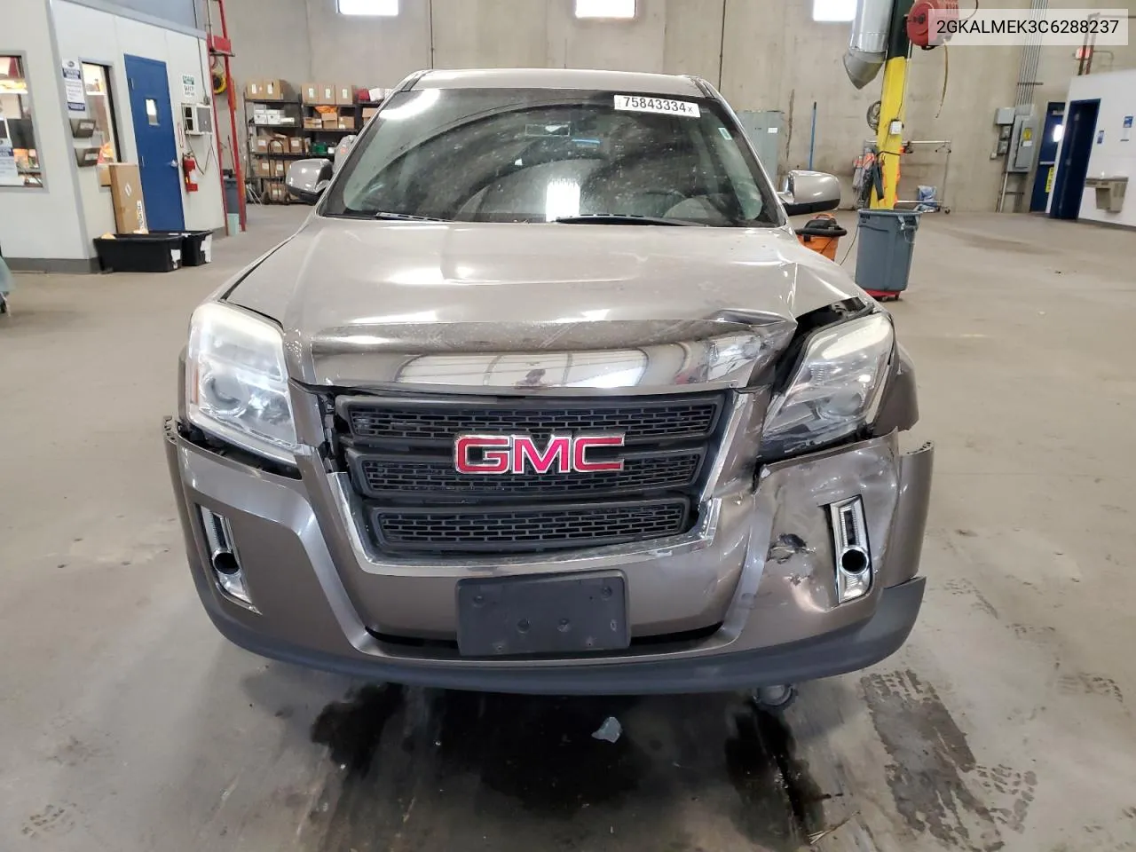 2012 GMC Terrain Sle VIN: 2GKALMEK3C6288237 Lot: 75843334