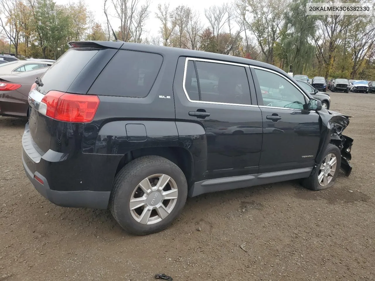 2012 GMC Terrain Sle VIN: 2GKALMEK3C6382330 Lot: 75866934