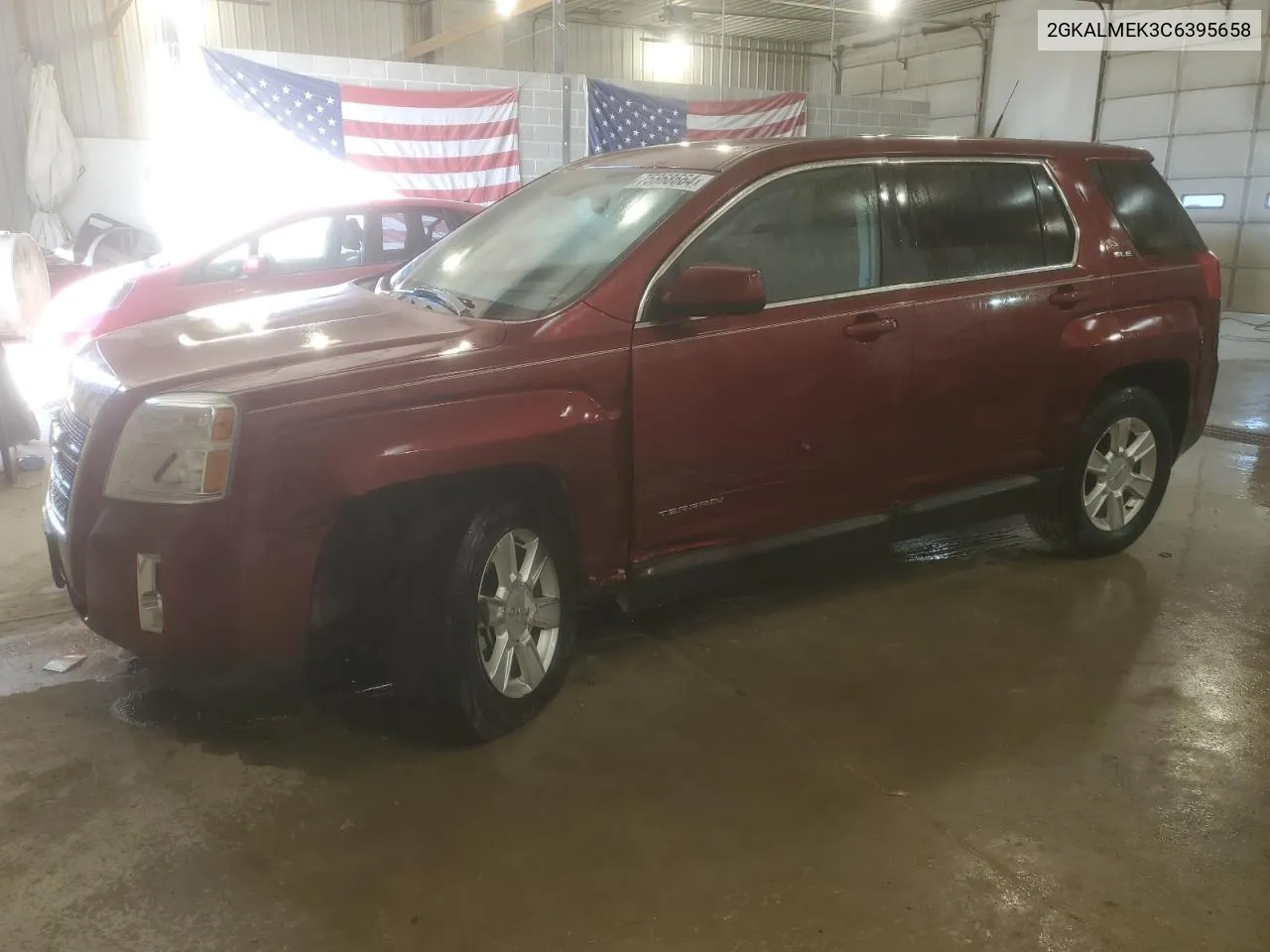 2012 GMC Terrain Sle VIN: 2GKALMEK3C6395658 Lot: 75868664