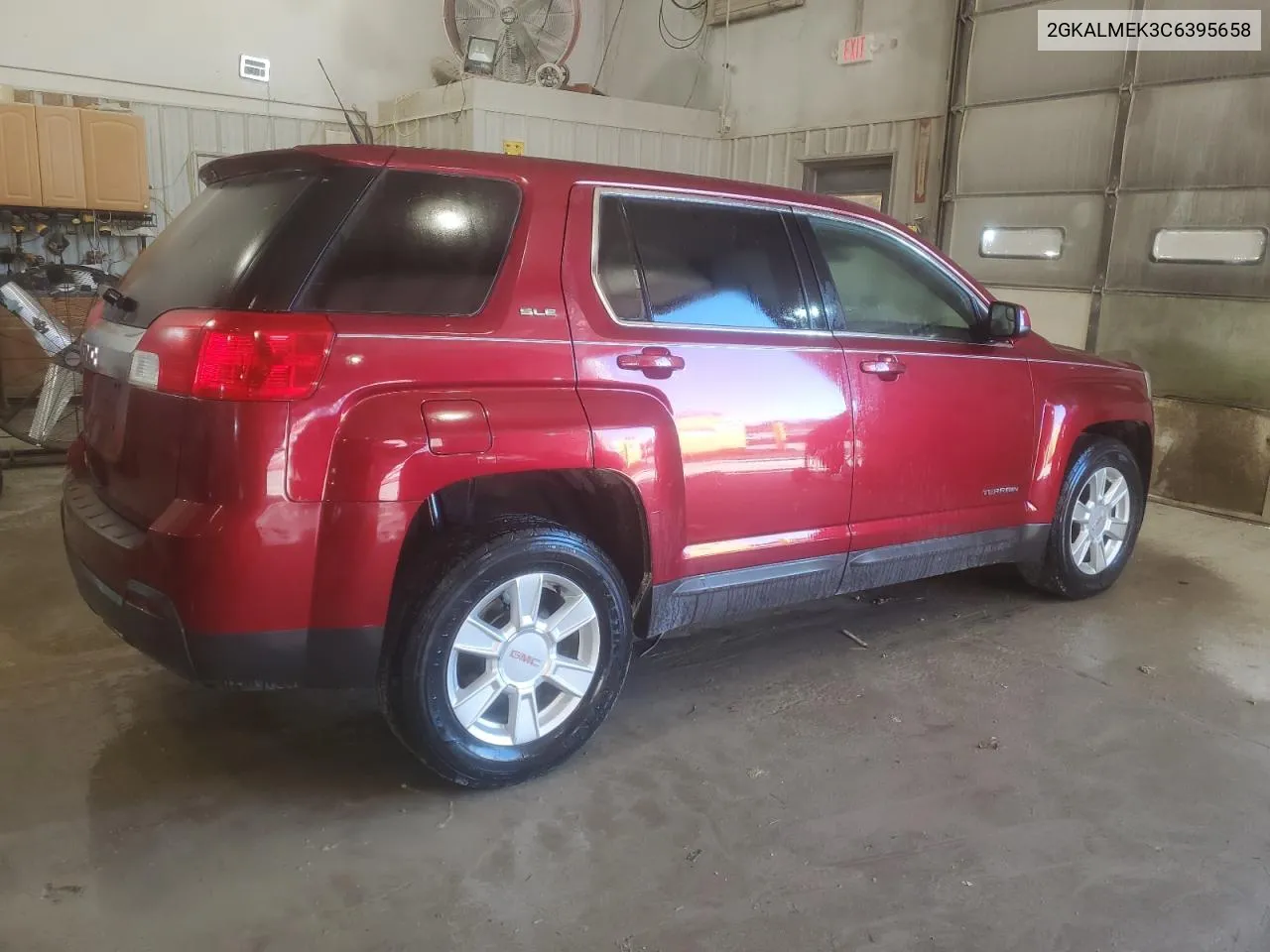 2012 GMC Terrain Sle VIN: 2GKALMEK3C6395658 Lot: 75868664