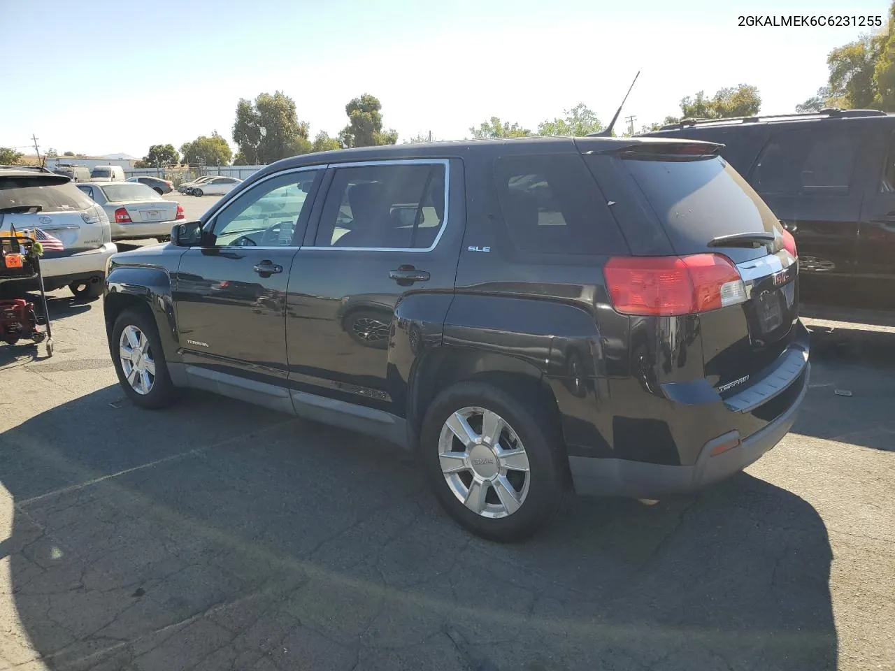 2012 GMC Terrain Sle VIN: 2GKALMEK6C6231255 Lot: 76086664