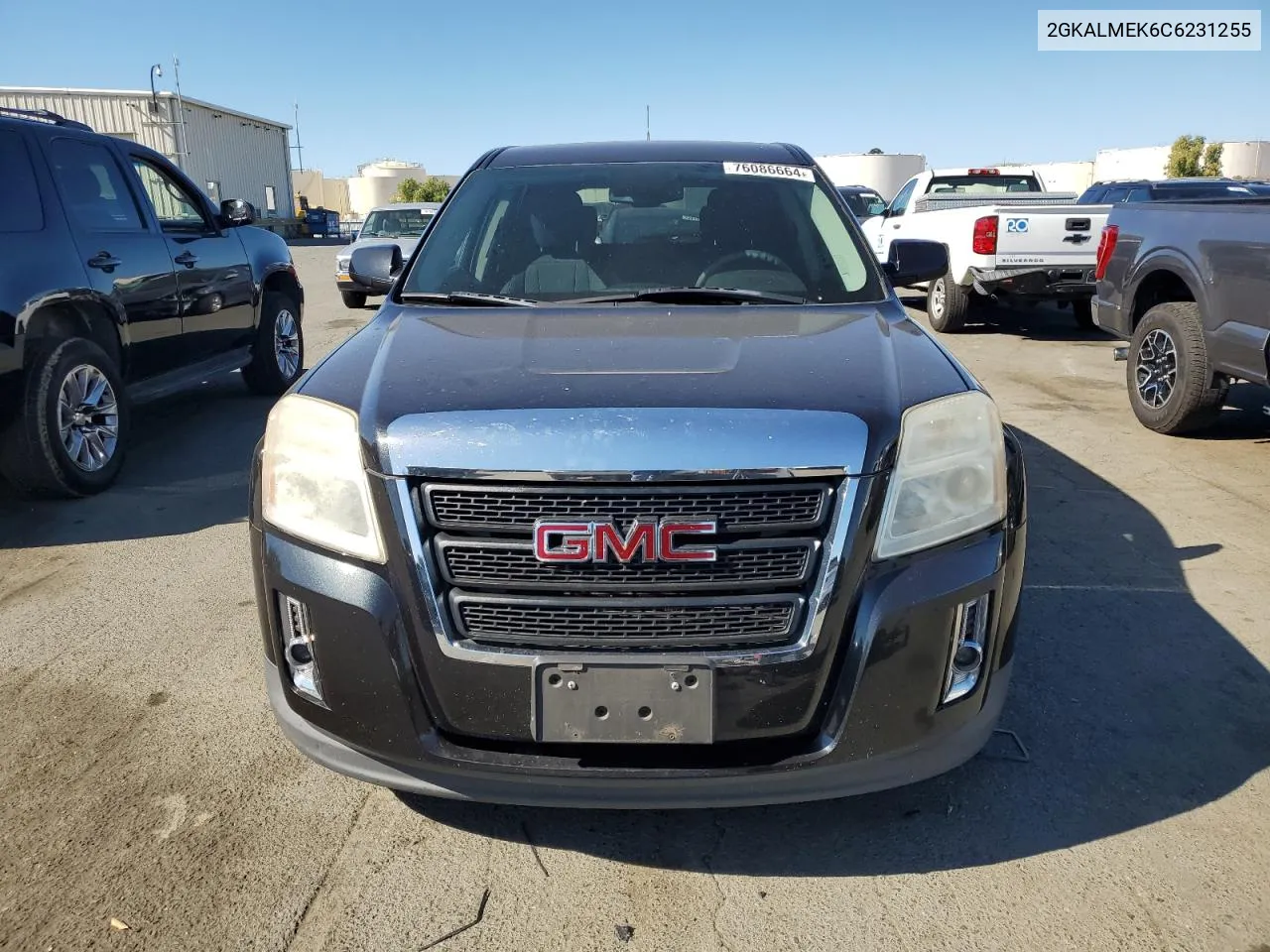 2012 GMC Terrain Sle VIN: 2GKALMEK6C6231255 Lot: 76086664