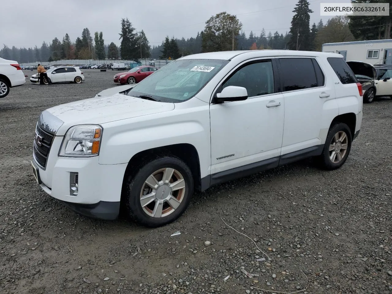 2012 GMC Terrain Sle VIN: 2GKFLREK5C6332614 Lot: 76143694