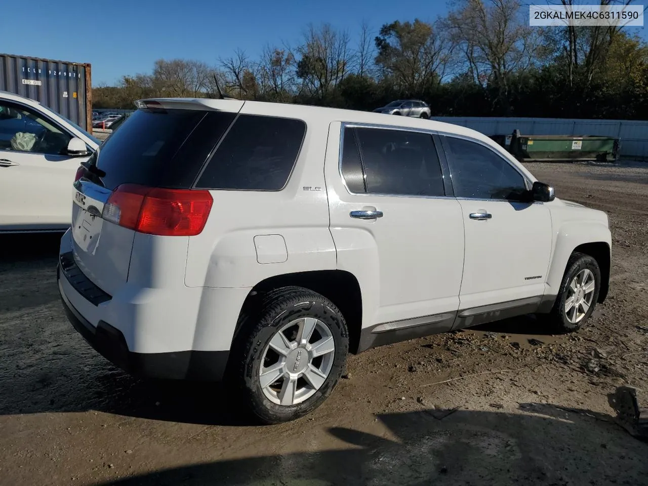 2GKALMEK4C6311590 2012 GMC Terrain Sle