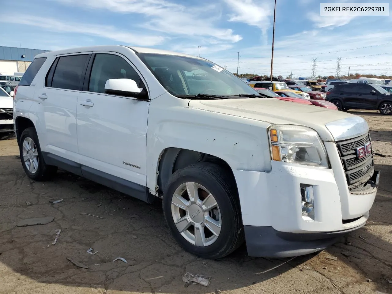 2012 GMC Terrain Sle VIN: 2GKFLREK2C6229781 Lot: 77854724