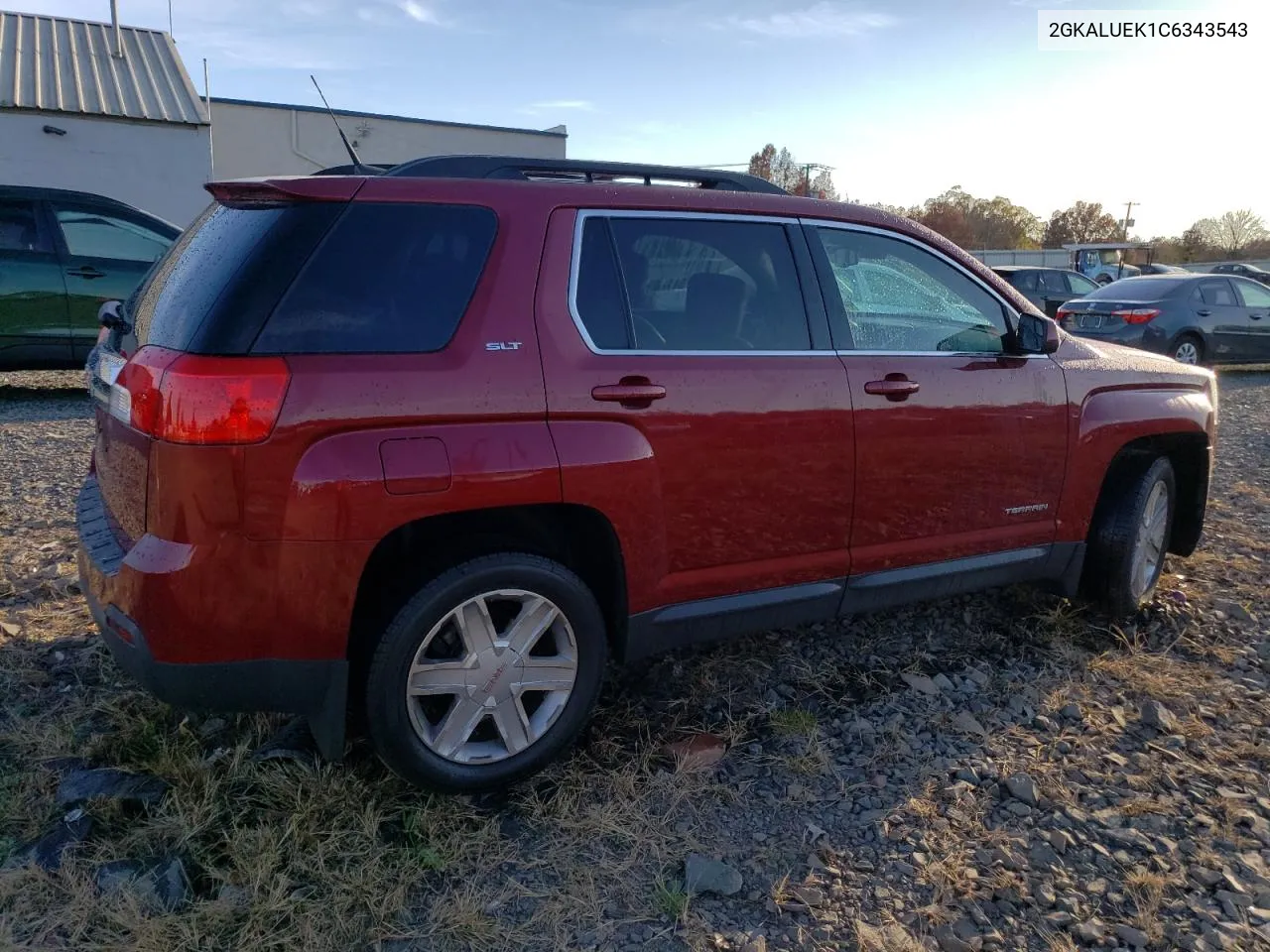 2012 GMC Terrain Slt VIN: 2GKALUEK1C6343543 Lot: 77968364