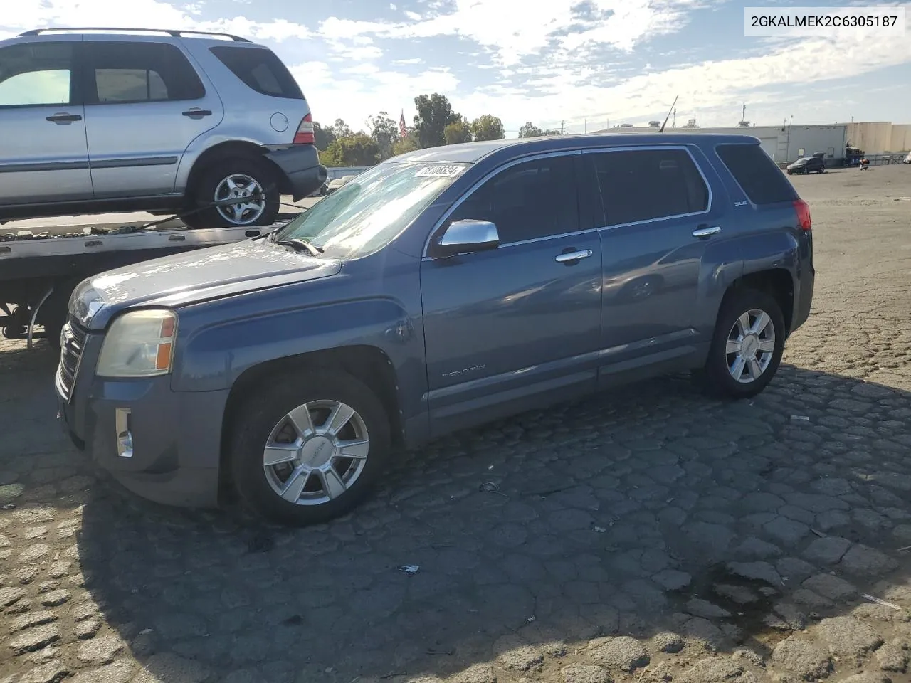 2012 GMC Terrain Sle VIN: 2GKALMEK2C6305187 Lot: 78106324