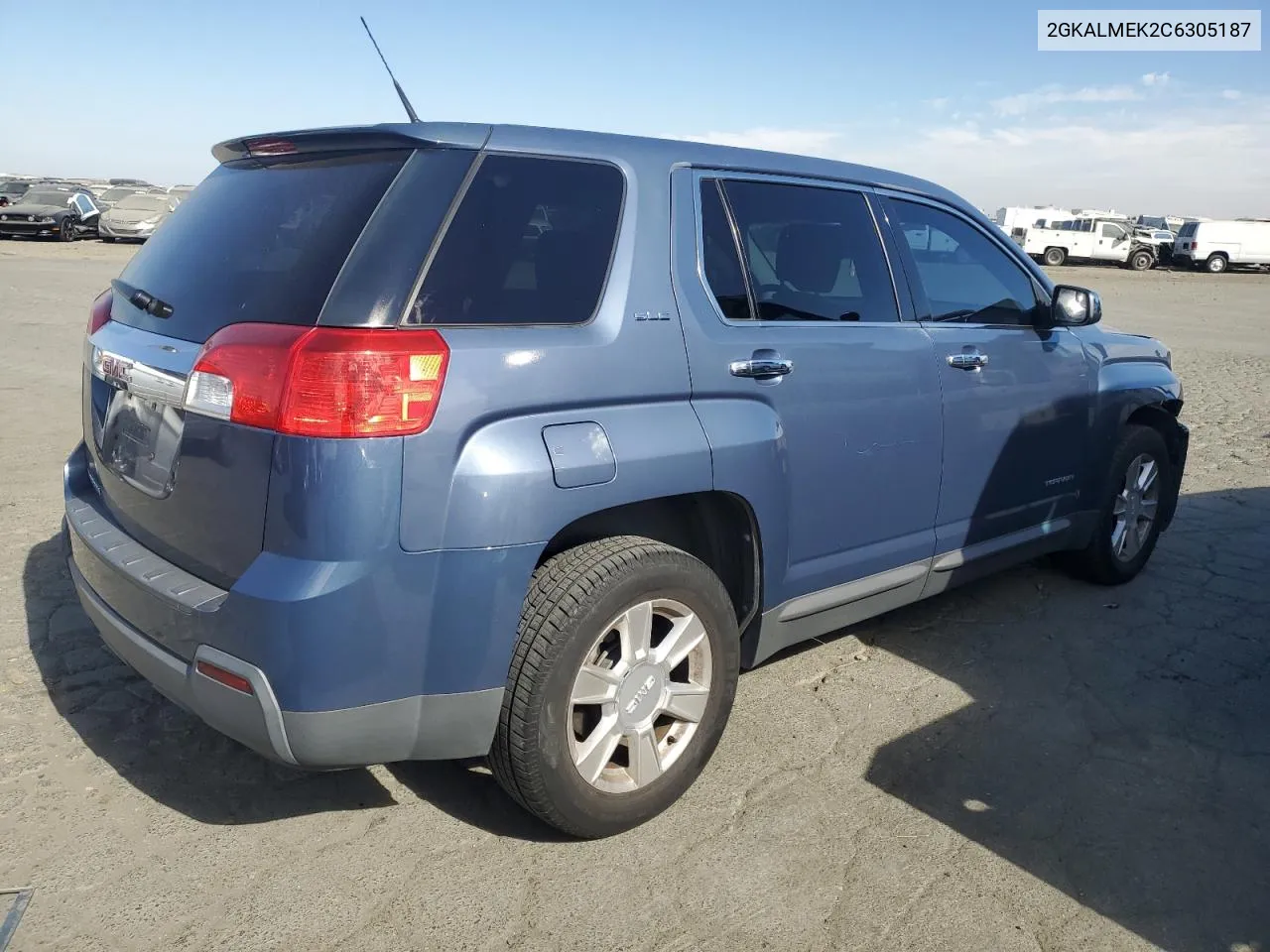 2012 GMC Terrain Sle VIN: 2GKALMEK2C6305187 Lot: 78106324