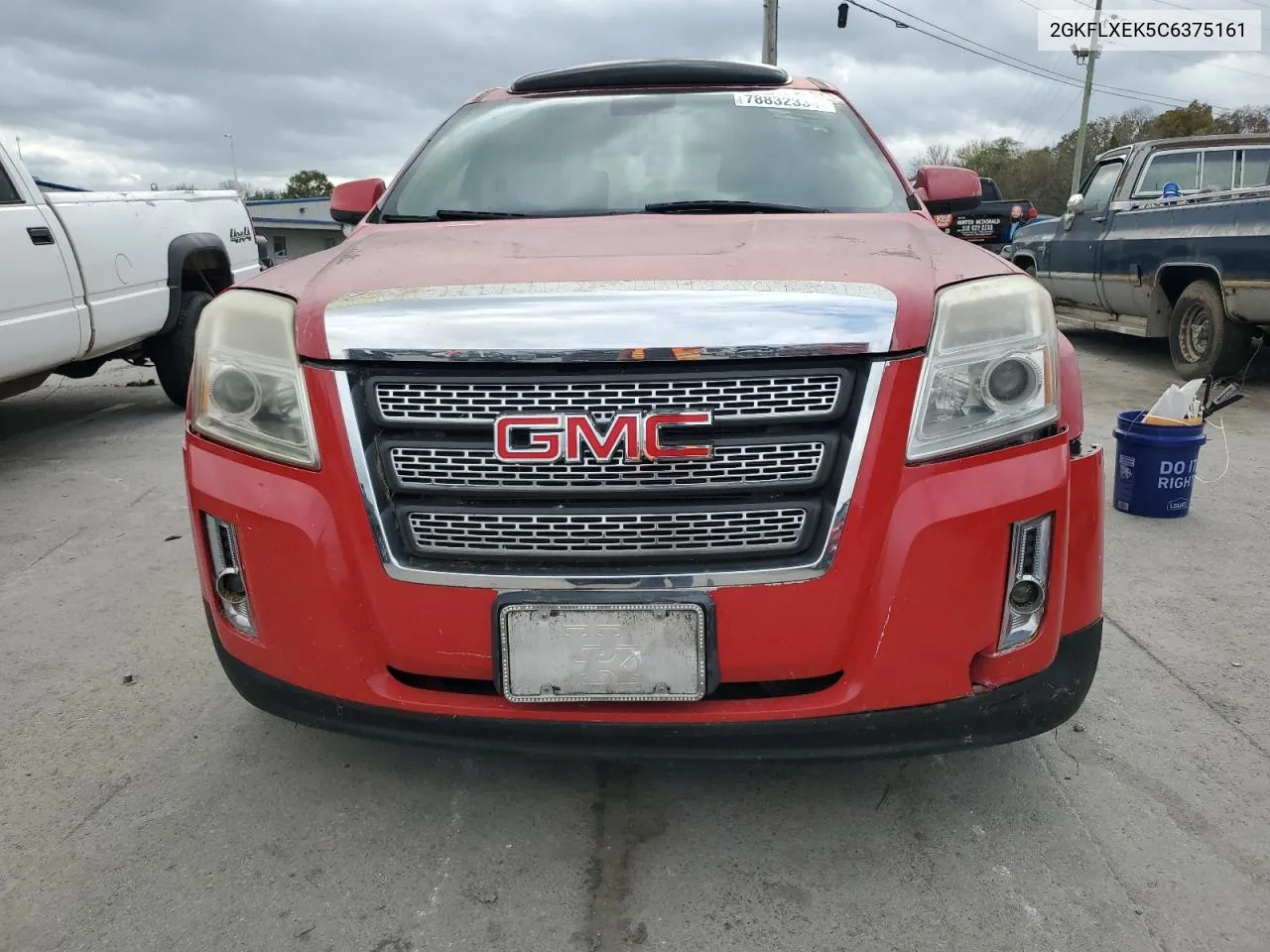 2012 GMC Terrain Slt VIN: 2GKFLXEK5C6375161 Lot: 78832334