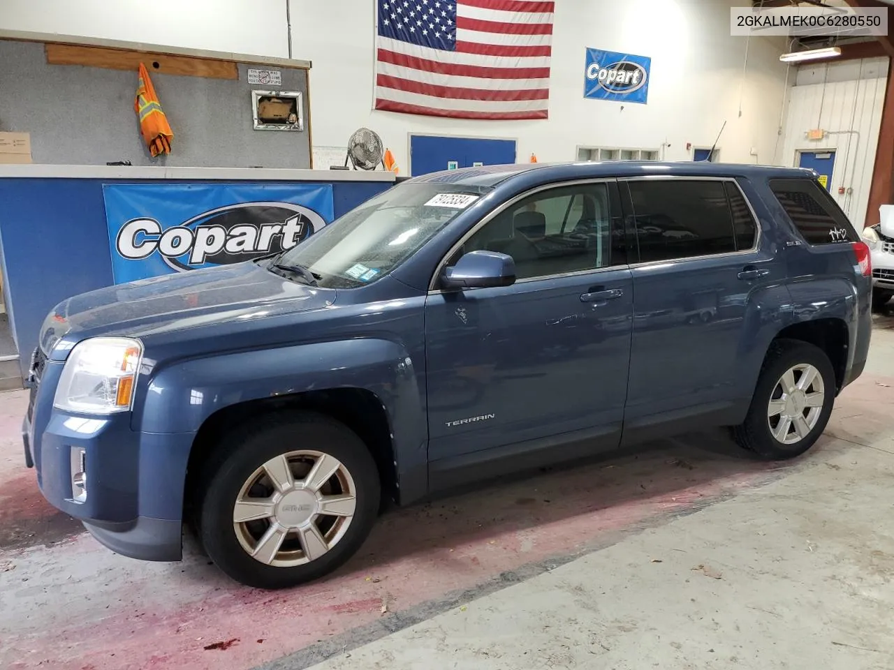 2012 GMC Terrain Sle VIN: 2GKALMEK0C6280550 Lot: 79125334