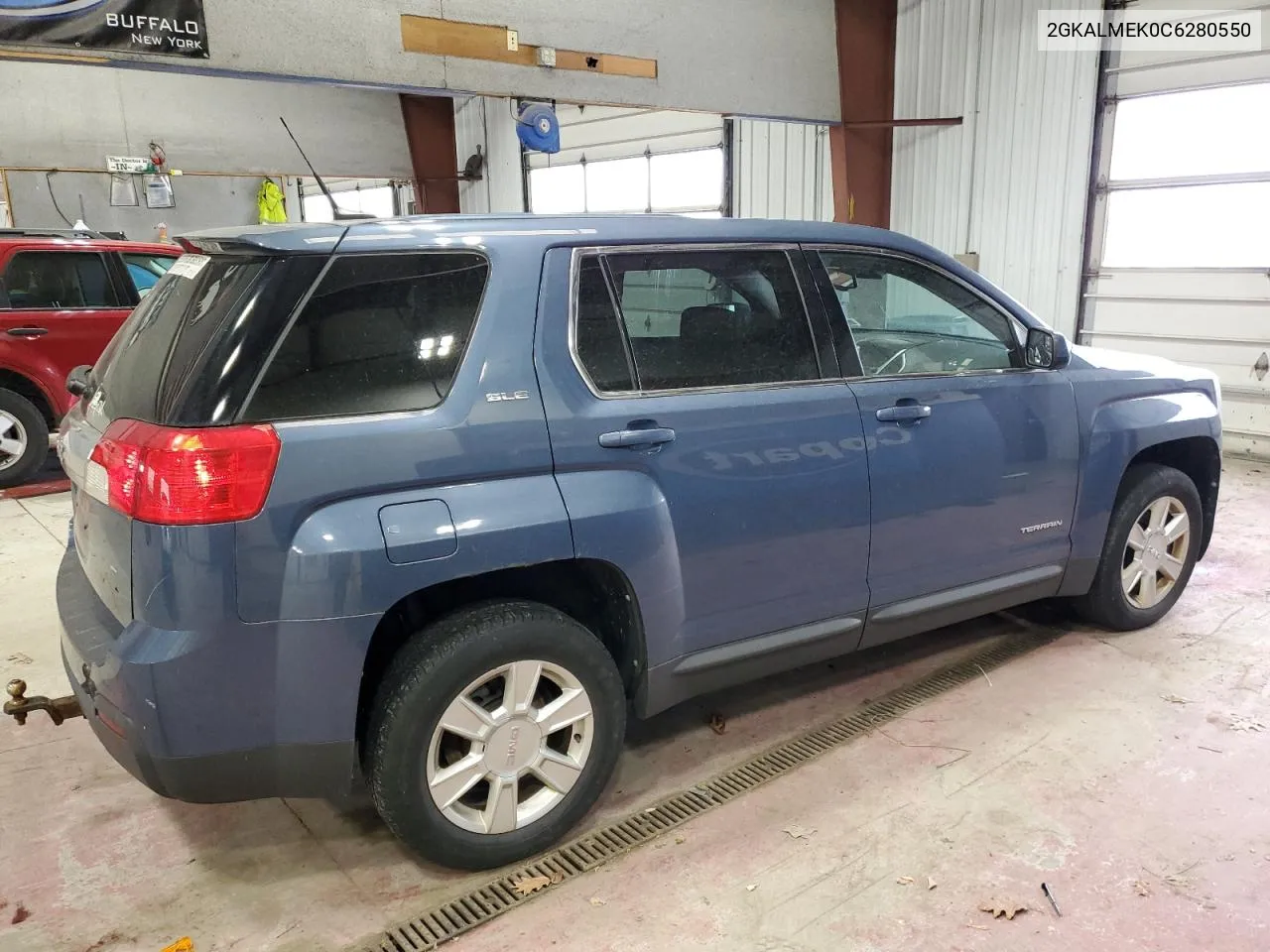 2012 GMC Terrain Sle VIN: 2GKALMEK0C6280550 Lot: 79125334