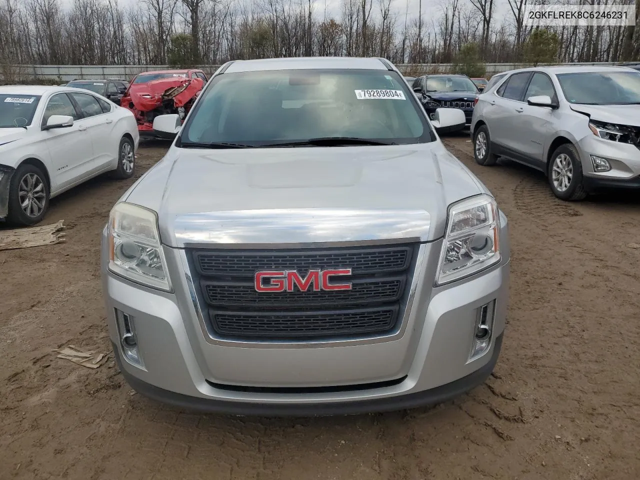 2012 GMC Terrain Sle VIN: 2GKFLREK8C6246231 Lot: 79289804