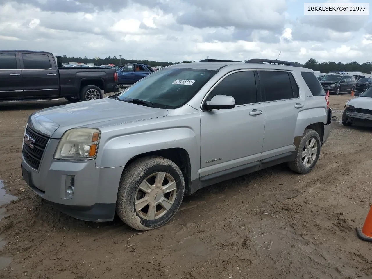 2012 GMC Terrain Sle VIN: 2GKALSEK7C6102977 Lot: 79418854