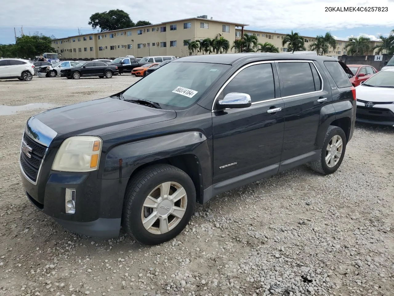 2012 GMC Terrain Sle VIN: 2GKALMEK4C6257823 Lot: 80374184