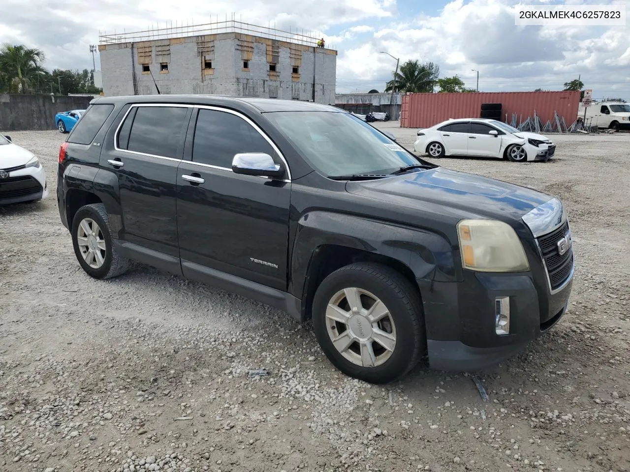 2012 GMC Terrain Sle VIN: 2GKALMEK4C6257823 Lot: 80374184