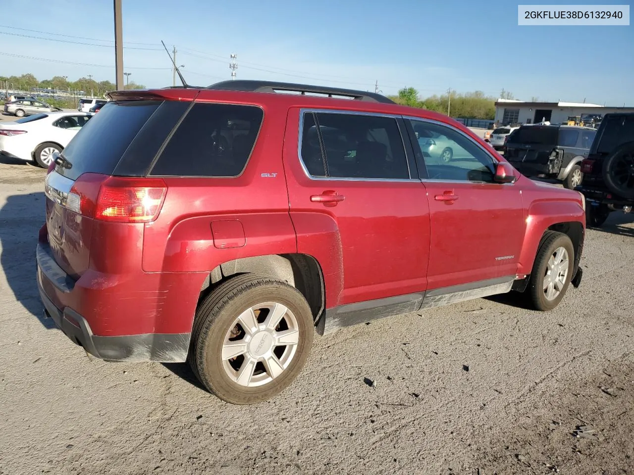 2013 GMC Terrain Slt VIN: 2GKFLUE38D6132940 Lot: 51154454