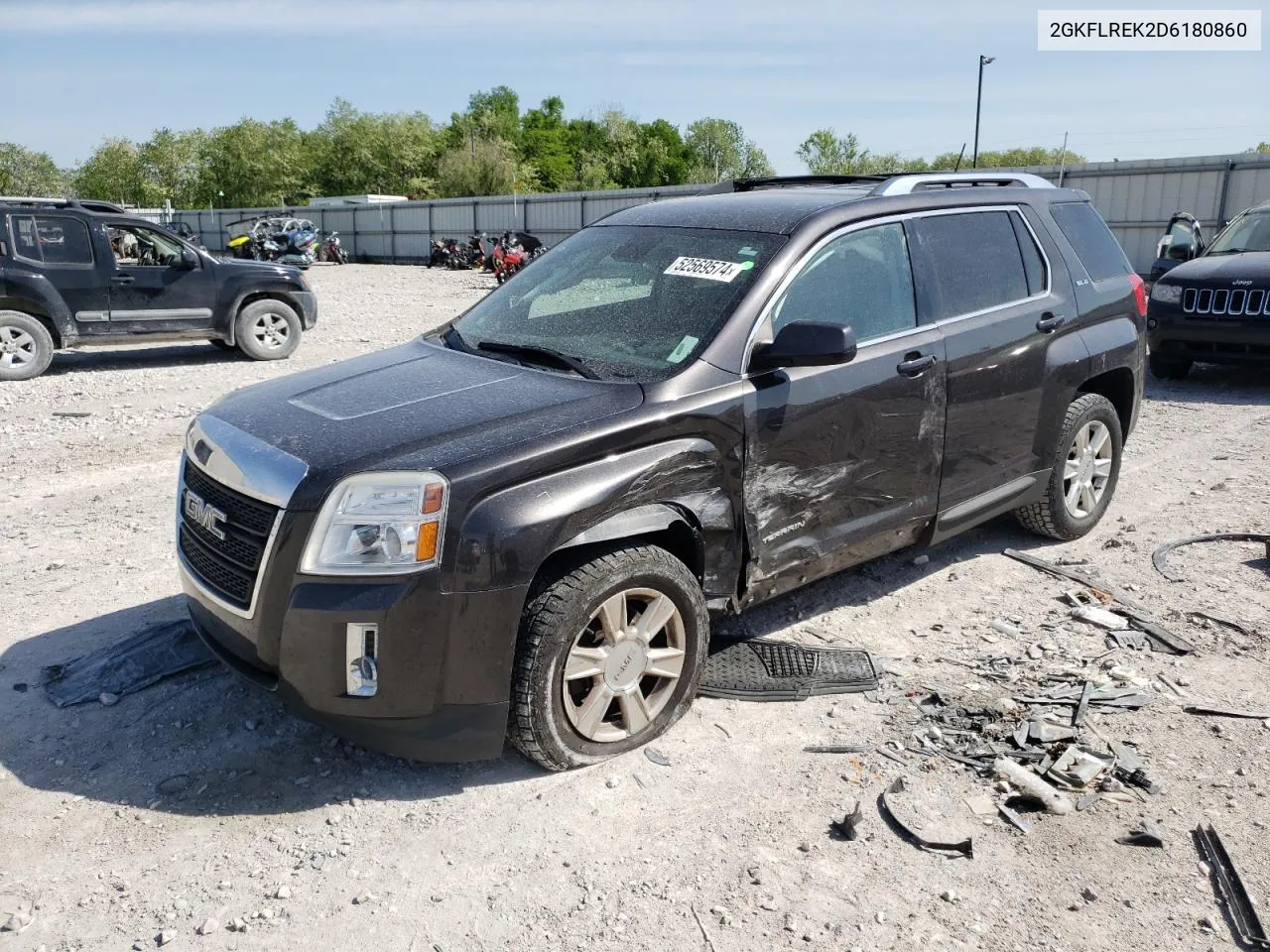 2GKFLREK2D6180860 2013 GMC Terrain Sle