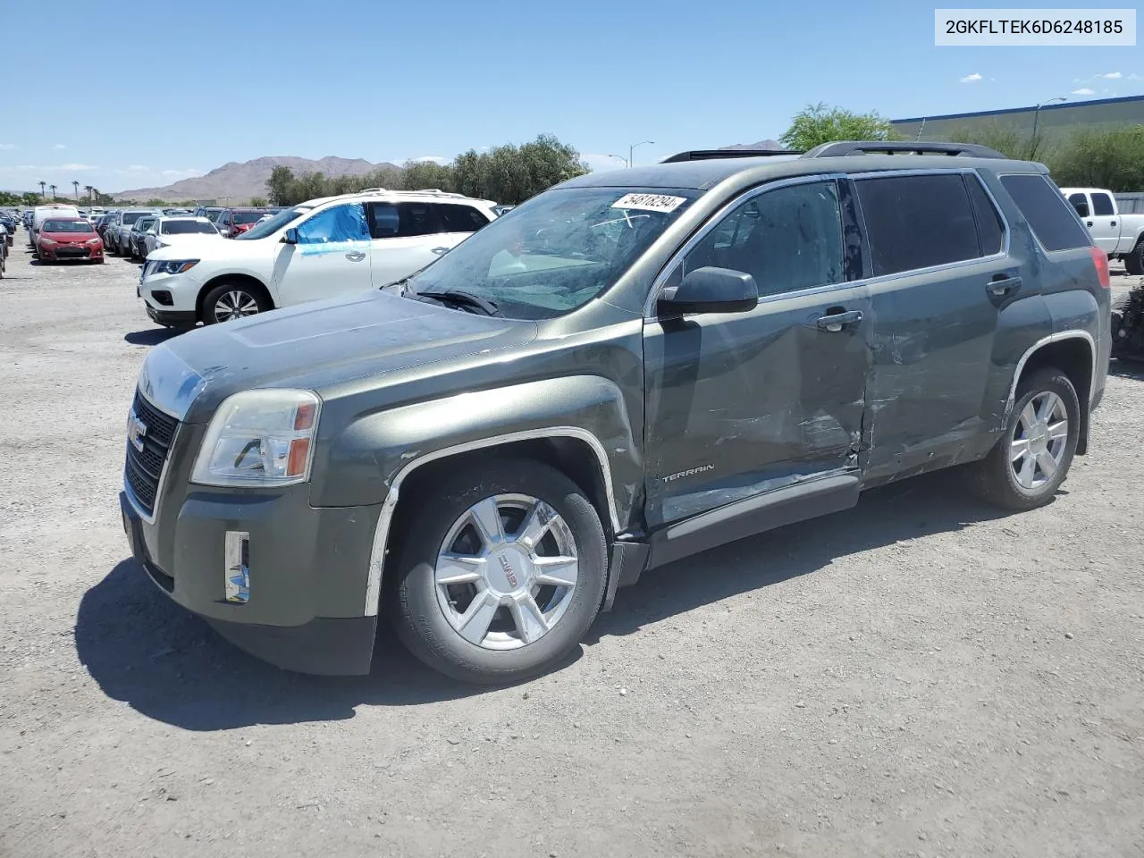 2013 GMC Terrain Sle VIN: 2GKFLTEK6D6248185 Lot: 54818294