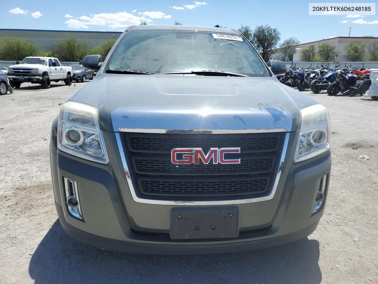 2013 GMC Terrain Sle VIN: 2GKFLTEK6D6248185 Lot: 54818294