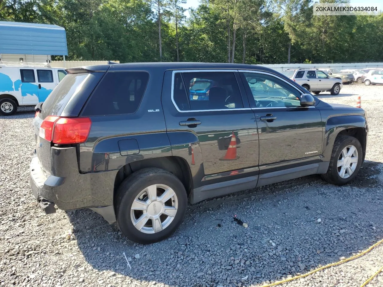 2013 GMC Terrain Sle VIN: 2GKALMEK3D6334084 Lot: 57278254