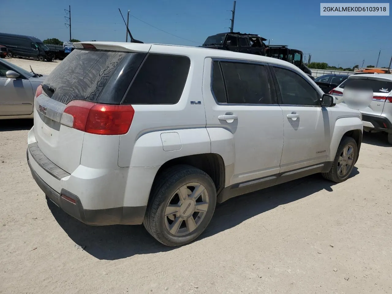 2GKALMEK0D6103918 2013 GMC Terrain Sle