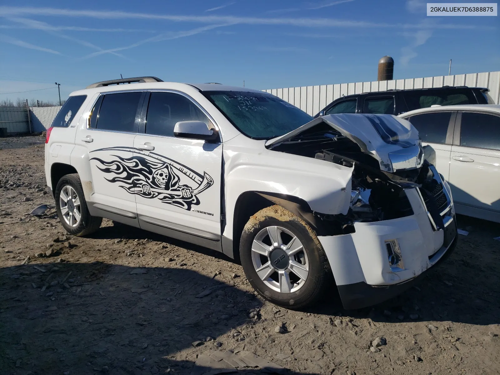 2013 GMC Terrain Slt VIN: 2GKALUEK7D6388875 Lot: 59632414