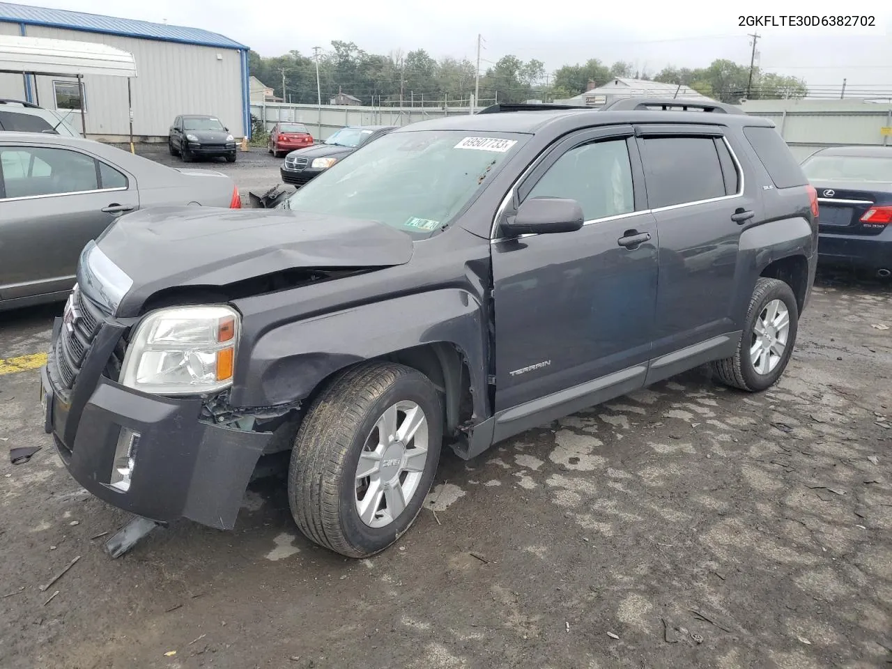 2013 GMC Terrain Sle VIN: 2GKFLTE30D6382702 Lot: 60317974