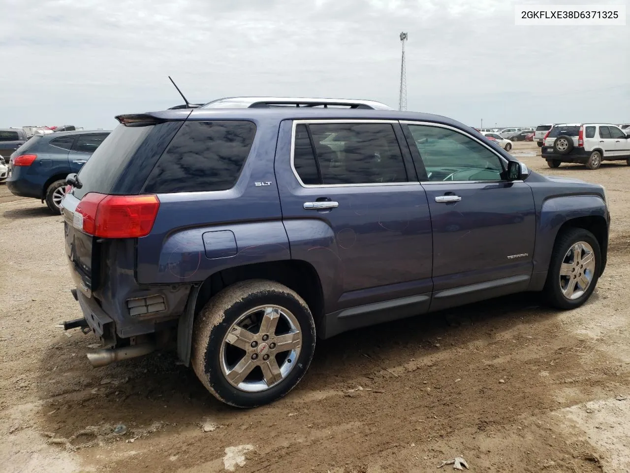 2GKFLXE38D6371325 2013 GMC Terrain Slt