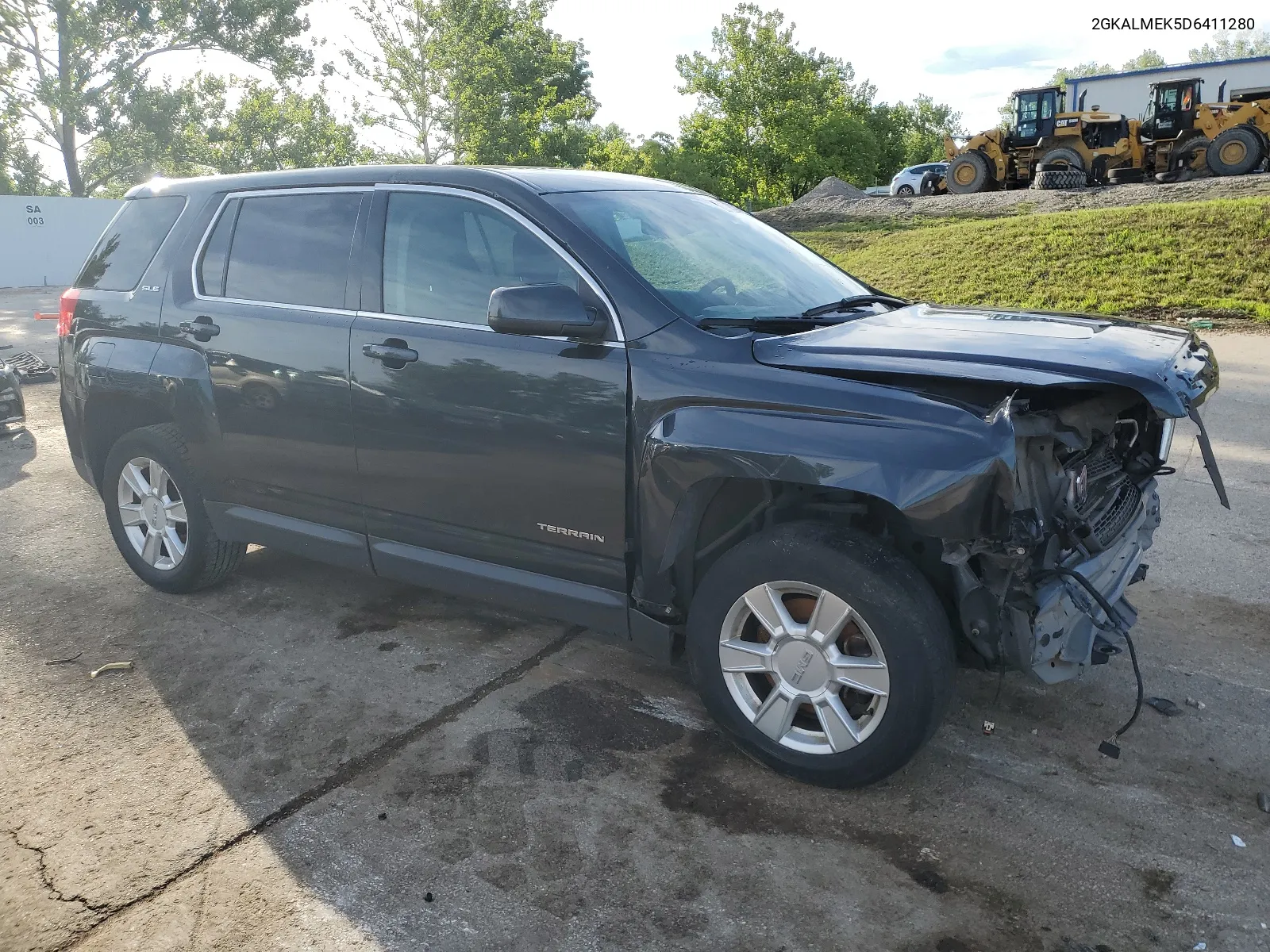 2013 GMC Terrain Sle VIN: 2GKALMEK5D6411280 Lot: 61921564