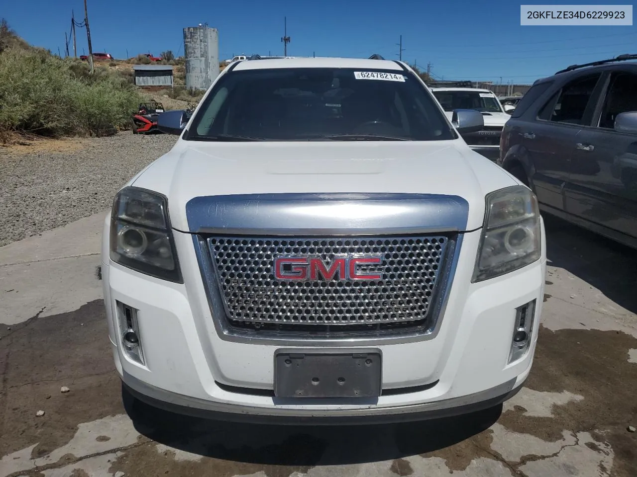 2013 GMC Terrain Denali VIN: 2GKFLZE34D6229923 Lot: 62478214