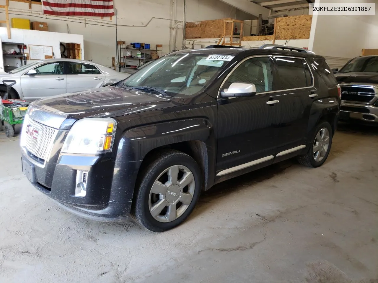 2013 GMC Terrain Denali VIN: 2GKFLZE32D6391887 Lot: 63044434