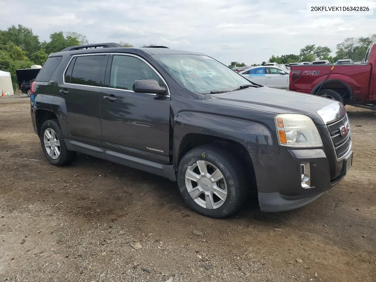 2013 GMC Terrain Slt VIN: 2GKFLVEK1D6342826 Lot: 63903024