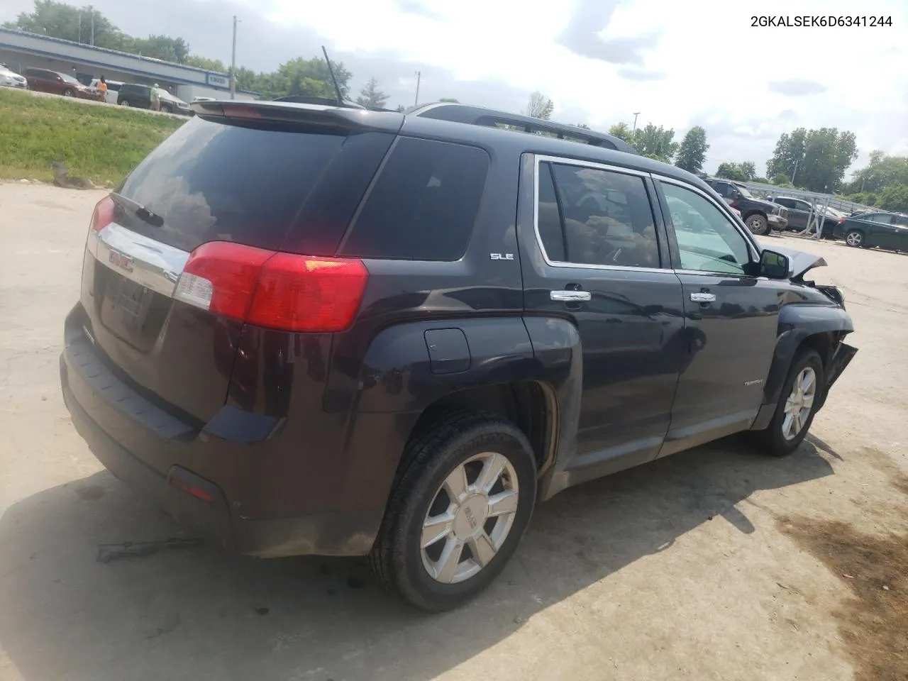 2013 GMC Terrain Sle VIN: 2GKALSEK6D6341244 Lot: 64428114