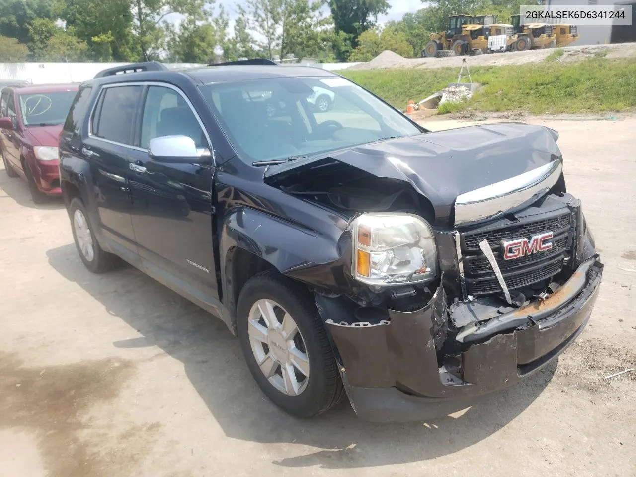 2013 GMC Terrain Sle VIN: 2GKALSEK6D6341244 Lot: 64428114