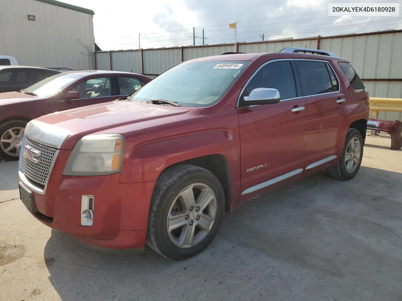 2013 GMC Terrain Denali VIN: 2GKALYEK4D6180928 Lot: 64894974