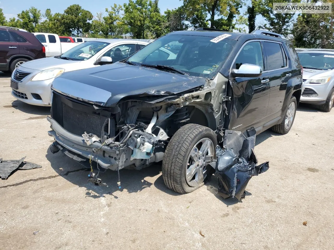 2013 GMC Terrain Slt VIN: 2GKALWEK9D6432922 Lot: 65440404