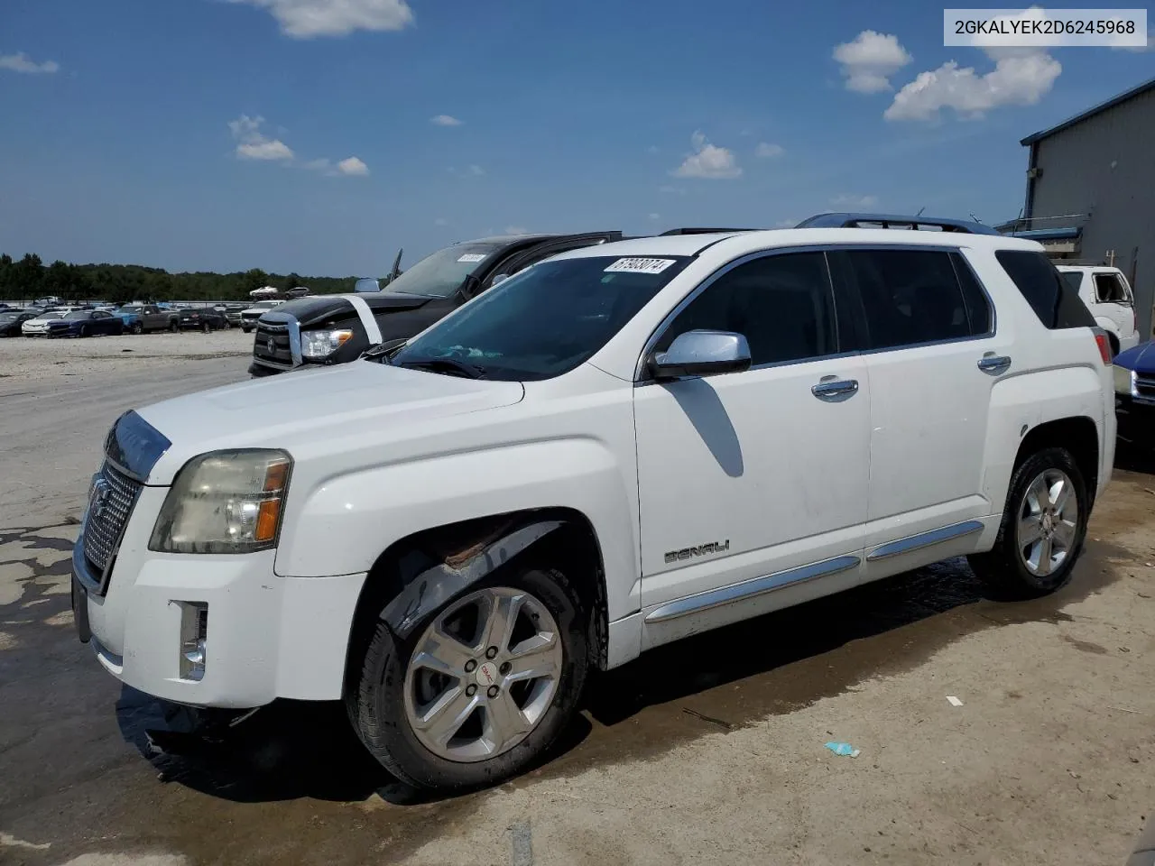 2013 GMC Terrain Denali VIN: 2GKALYEK2D6245968 Lot: 67903074