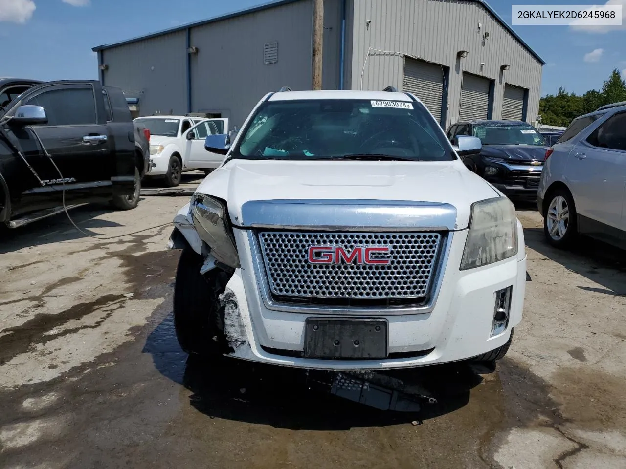 2GKALYEK2D6245968 2013 GMC Terrain Denali