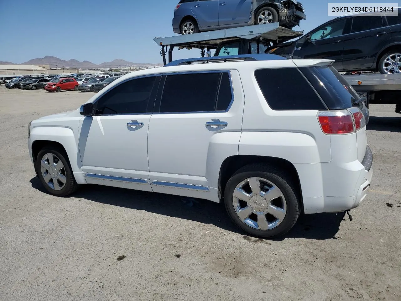 2013 GMC Terrain Denali VIN: 2GKFLYE34D6118444 Lot: 68492594