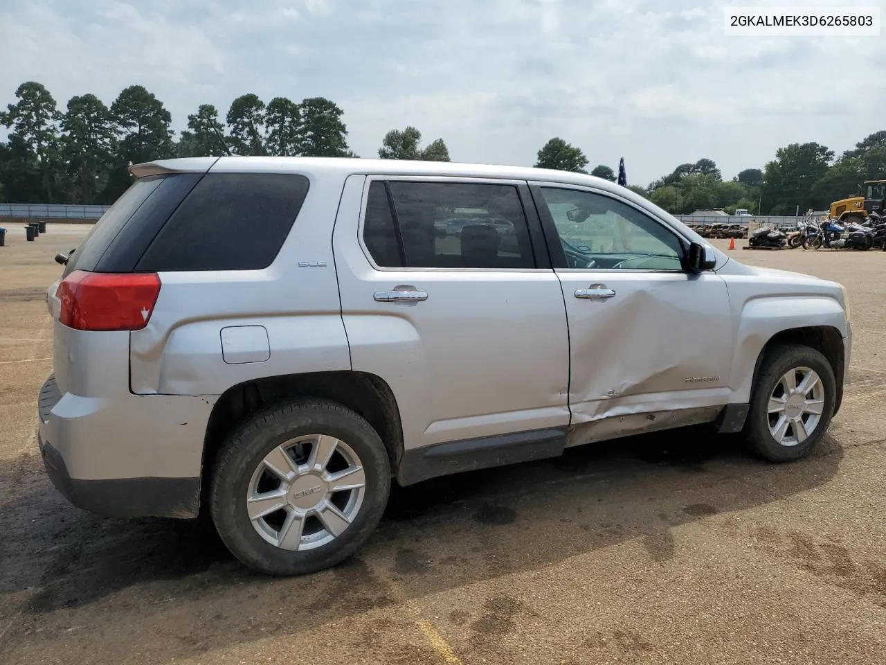 2013 GMC Terrain Sle VIN: 2GKALMEK3D6265803 Lot: 68574174