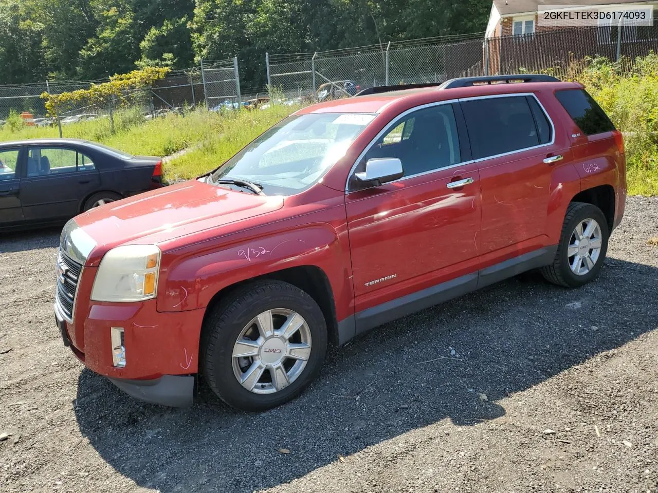 2013 GMC Terrain Sle VIN: 2GKFLTEK3D6174093 Lot: 68978154