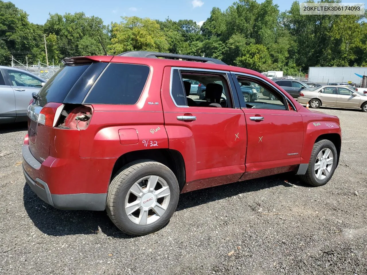 2013 GMC Terrain Sle VIN: 2GKFLTEK3D6174093 Lot: 68978154