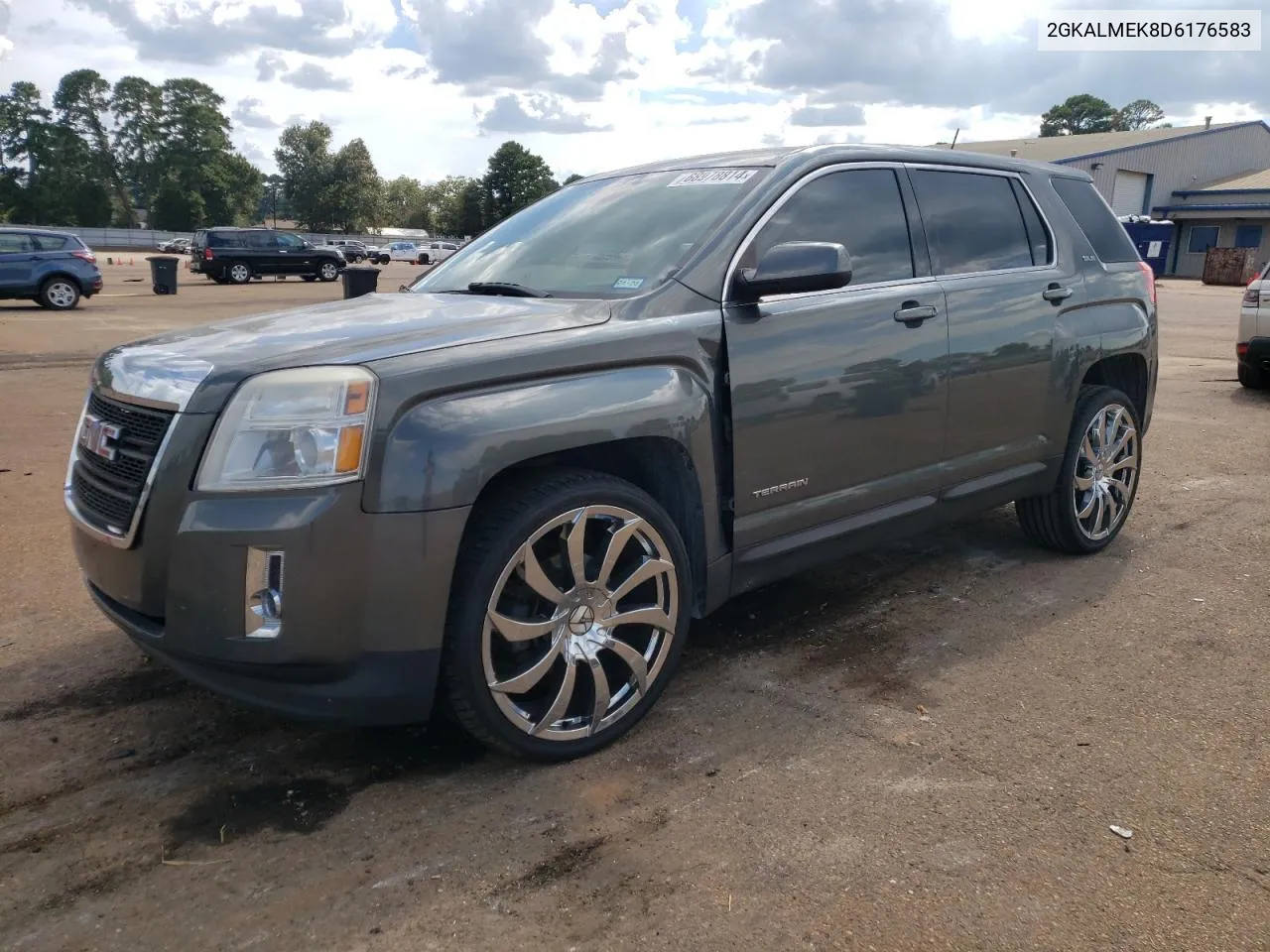 2013 GMC Terrain Sle VIN: 2GKALMEK8D6176583 Lot: 68978814