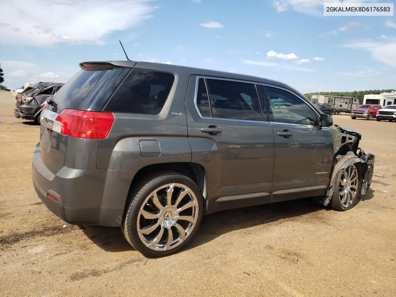 2013 GMC Terrain Sle VIN: 2GKALMEK8D6176583 Lot: 68978814