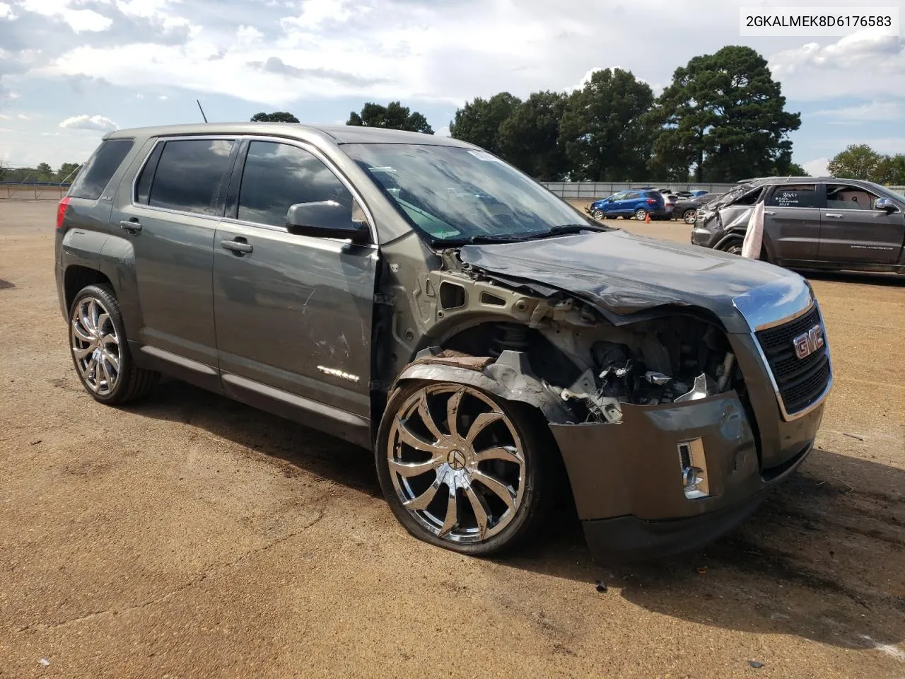 2013 GMC Terrain Sle VIN: 2GKALMEK8D6176583 Lot: 68978814