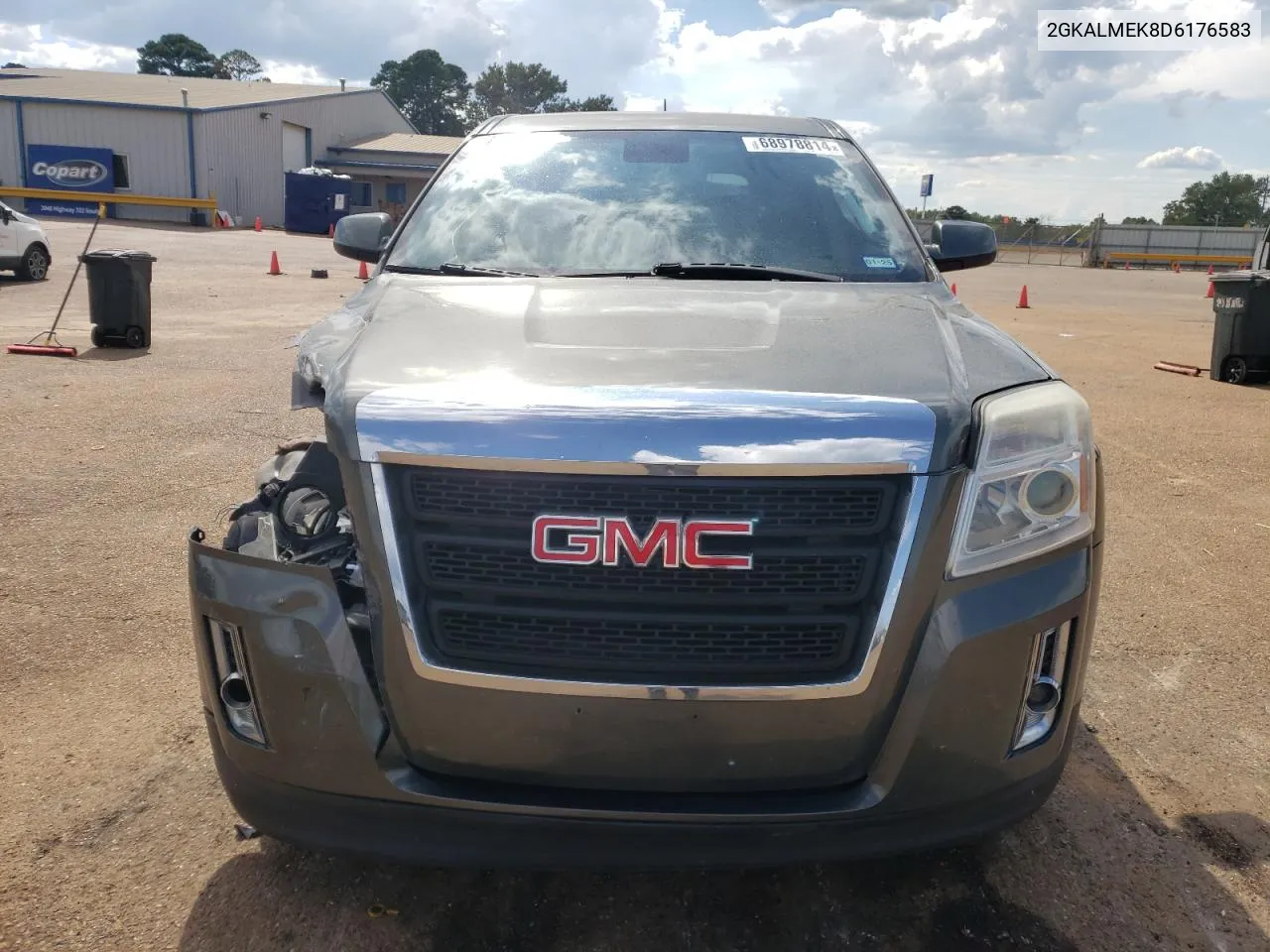 2013 GMC Terrain Sle VIN: 2GKALMEK8D6176583 Lot: 68978814